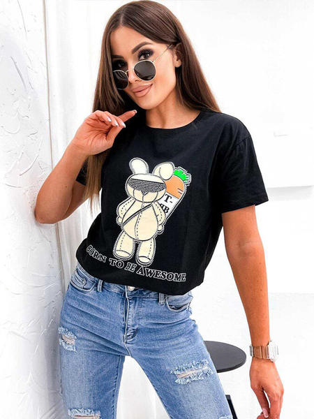 Royalfashion Naiste trükitud t-särk