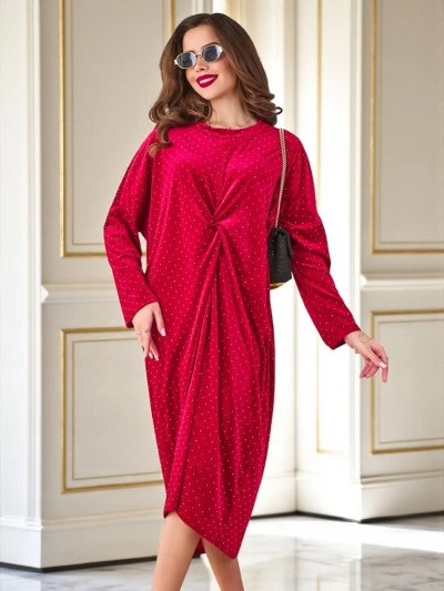 Royalfashion Naiste kleit kogumisega