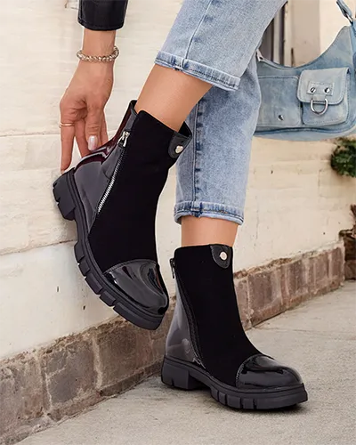 Royalfashion Classic women's ankle boots a'la jodhpurs Urbanis