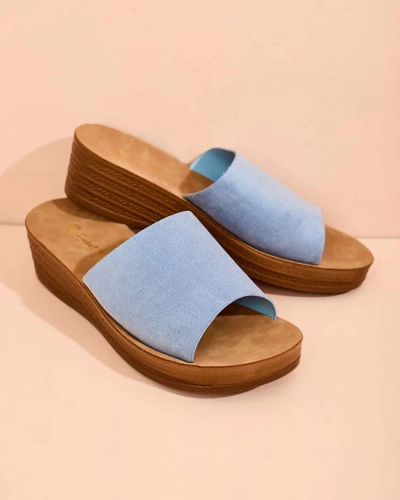 Royalfashion Naiste Saffil madala kontsaga flip-flopid