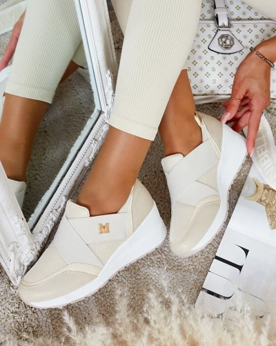 Royalfashion Women's sporty sneakers on Benntas