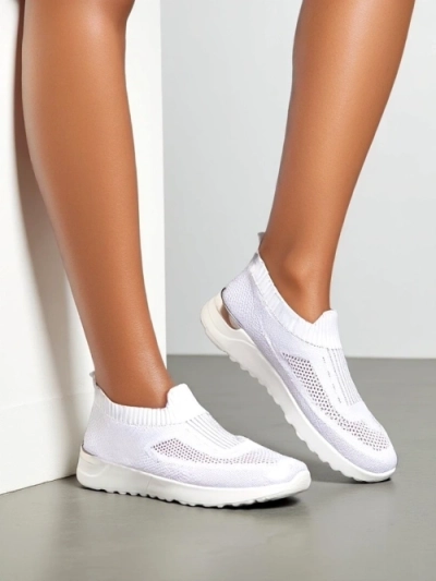 Royalfashion Women's slip-on fabric sports shoes Terrifa