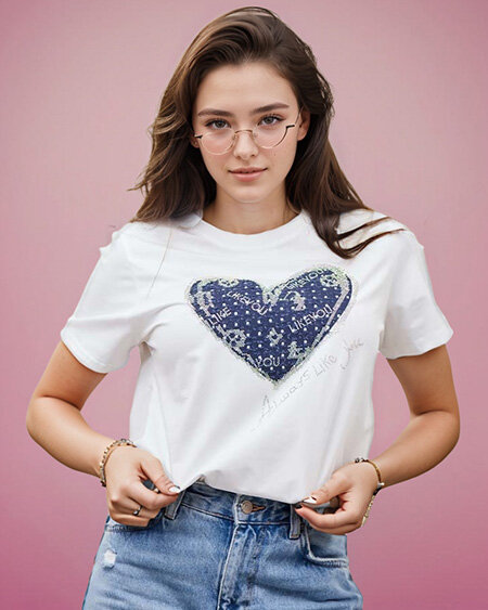 Royalfashion Women's printed t-shirt