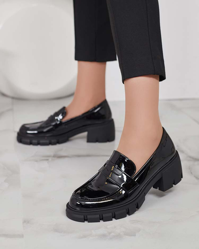 Royalfashion Naiste mokassinad madalal postil Denebel