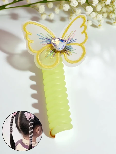 Royalfashion Juuksekumm vedruga, liblikaga Spring Butterfly