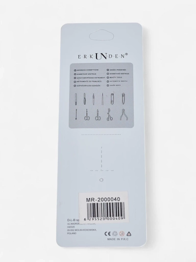 Eyelash styling set – tweezers for false eyelashes and brush