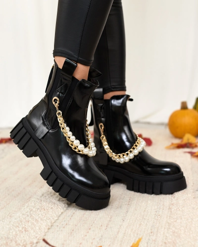 Royalfashion Black women's boots Zifosca