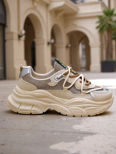 Royalfashion Women's Sneakers on a Thick Sole Teresii