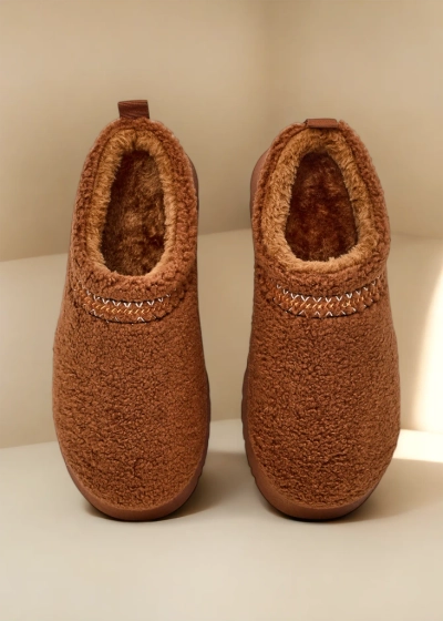 Royalfashion Korta kvinnors snö stövlar Esel