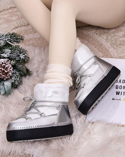 Royalfashion Женские сапоги на шнуровке Yevnoie