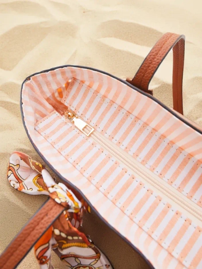 Royalfashion Large straw bag women's summer