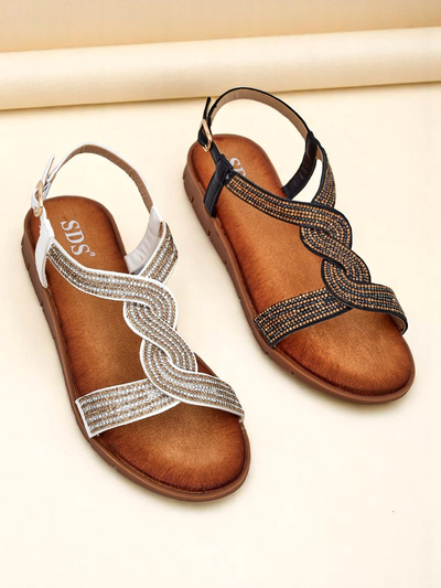 Royalfashion Женские сандалии с декоративными ремешками Aria Shine
