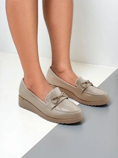 Royalfashion Naiste mokassiinid madalal kontsal Leffo