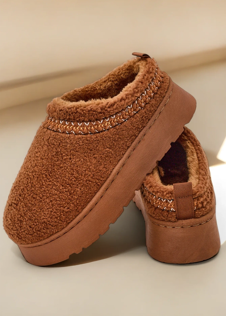 Royalfashion Korta kvinnors snö stövlar Esel