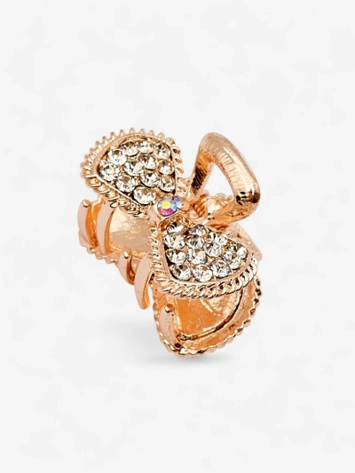 Royalfashion Hair Clip with Rhinestones Sparkle Twirl