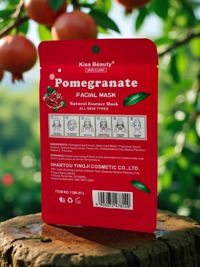 Näomask granaatõunaga