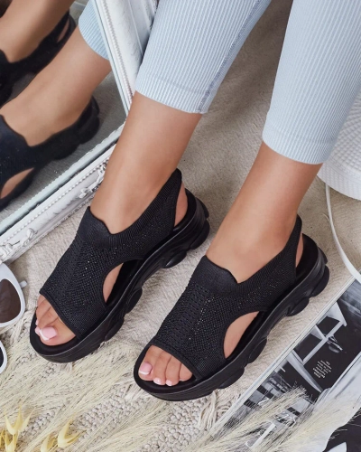 Royalfashion Женские сандалии с волиновым верхом
