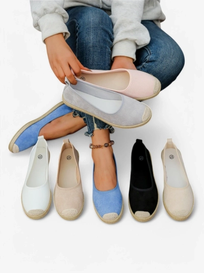 Royalfashion Women's eco suede espadrilles Aroles