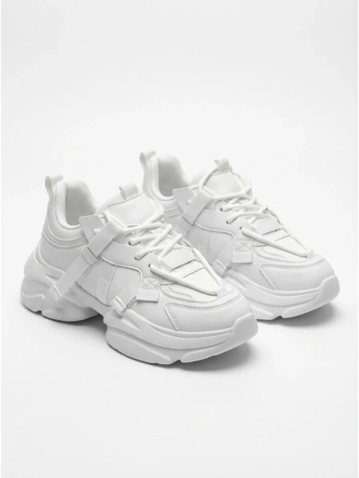 Giulia Bella platform sneakers in white