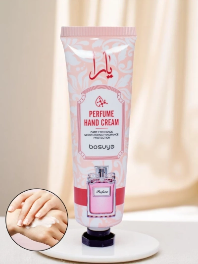 Perfumed moisturizing hand cream