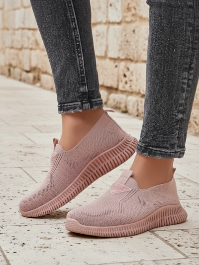 Royalfashion Женские тканевые спортивные слипоны Serra