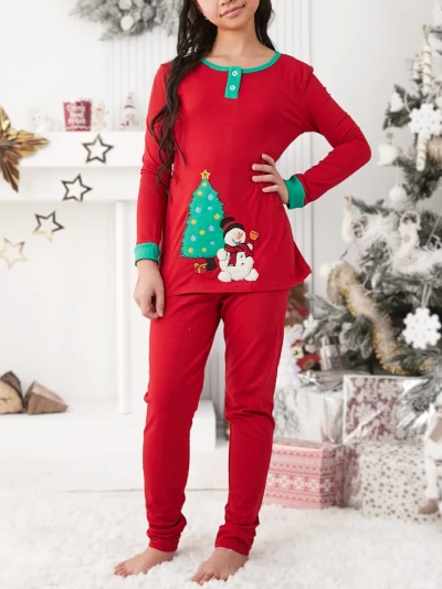 Royalfashion Christmas Children's Pajama with Print