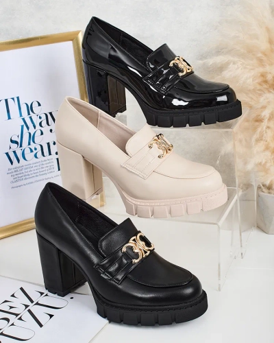 Royalfashion Элегантные женские мокасины на стойке Jozii