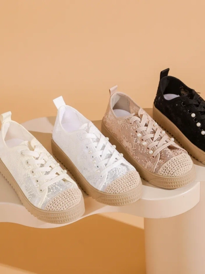 Royalfashion Naiste pitsketsid sequins'idega Nille