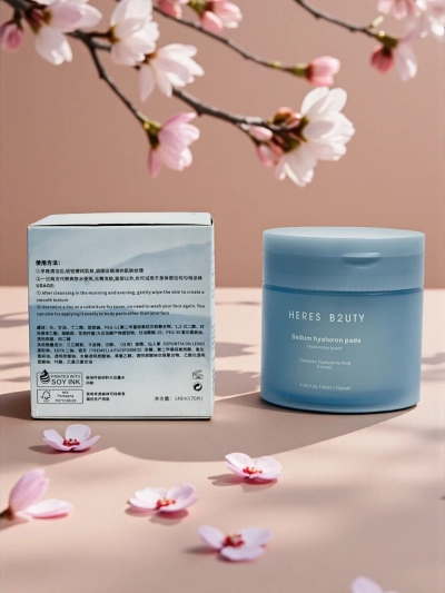 Puuvillased kosmeetilised padjakesed - niisutavad, hüaluroonhappega