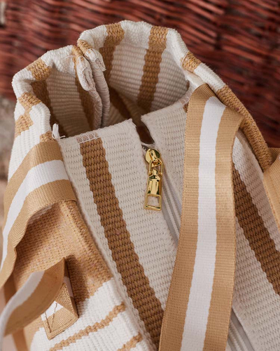 Royalfashion kangast triibuline õlakott