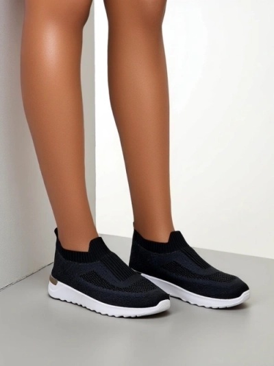 Royalfashion Women's slip-on fabric sports shoes Terrifa