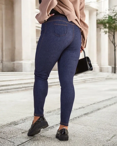 Royalfashion Women's Treggings PLUS SIZE Pants