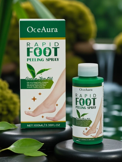 Foot Peeling Spray with Green Tea Oil