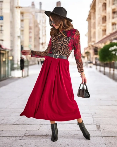 Royalfashion Kvinnor blus med tryck