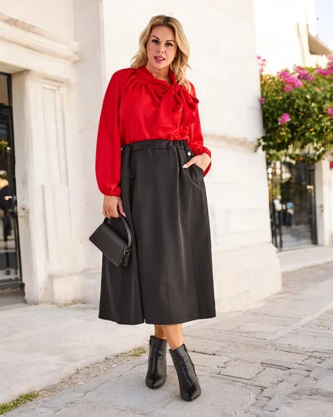 Royalfashion Women's midi skirt