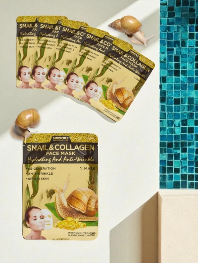 HydraVenus Collagen Snail Mask – intensiivne niisutus ja naha taastamine