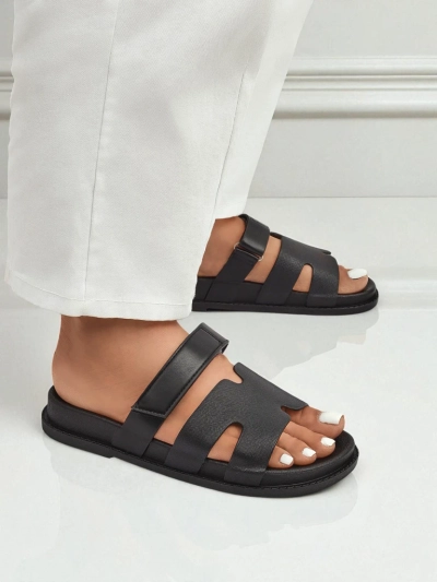 Royalfashion Women's eco-leather slippers FlexiComfi