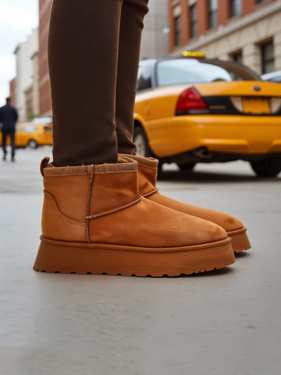 Royalfashion Short shoes resembling women's snow boots Fortesse