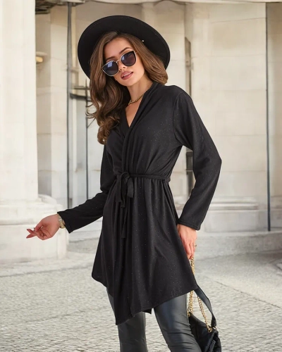 Naiste must sõlmega kardigan - Riietus