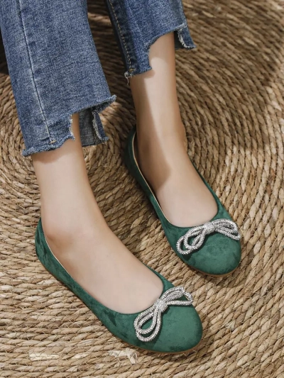 Женские балетки Royalfashion с бантиком Ofelna