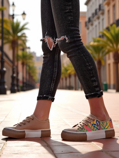 Royalfashion Naiste tenniseketsid südametrükiga Sercess