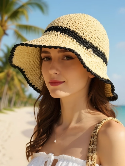 Royalfashion Naiste Õlgmüts Sun Bloom