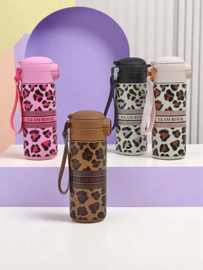 Royalfashion Thermal mug with spout Glam Leo
