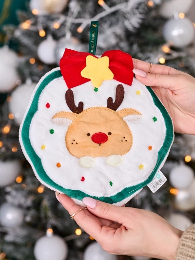Royalfashion Jólatími mini hendi handklæði