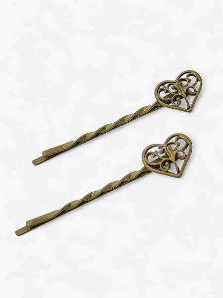 Royalfashion Hairpins with hearts