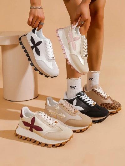 Спортивные кроссовки Royalfashion для женщин на толстой подошве Aloqa