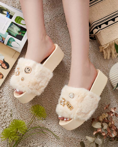 Royalfashion Naiste Helimme platvormiga flip-flops