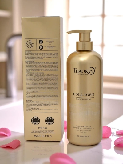 Collagen hair shampoo - moisturizes and smooths hair
