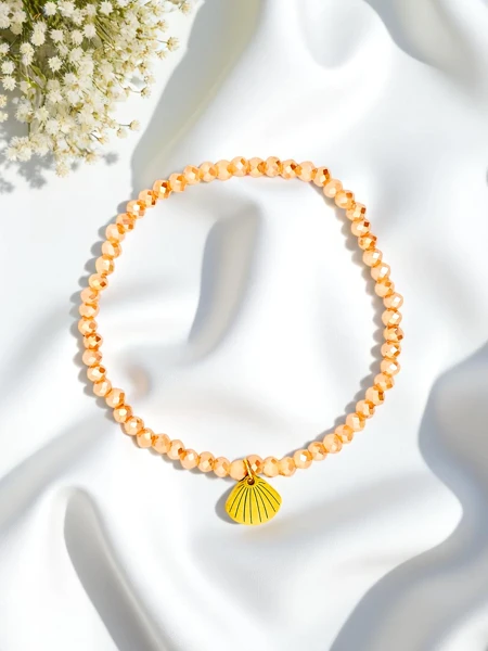 Royalfashion Women's bracelet with shell pendant