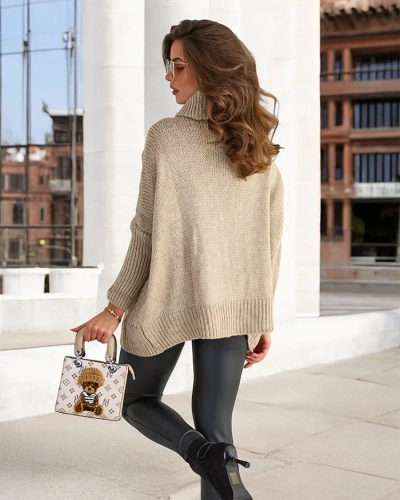 Royalfashion Naiste turtlenekaelusega kampsun